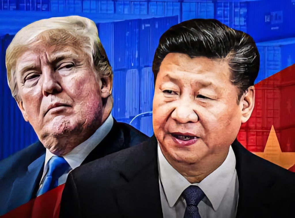 China says Trump reignited trade tensions with the US. 1000130929 1024x759