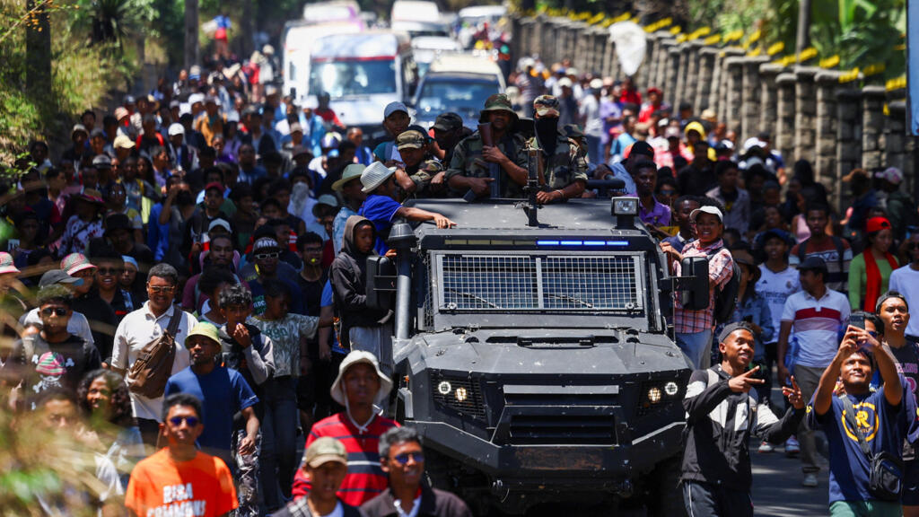 Madagascar’s President flees the country amid Gen Z protests. 1000130996