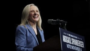 former president obama campaigns with new jersey and virginia democratic gubernatorial candidates ahead of elections on tuesday