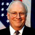 file photo: republican vice presidential candidate dick cheney listens [as his wife lynne] introduces him during..